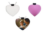 Portachiavi Personalizzabile EcoPelle Foto Frasi Forme Rettangolare Cuore Tondo Glitterati – Gadget Idea Regalo PS 12722 PRS