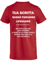 T-Shirt “Salvataggio Lifeguard” Doppia Personalizzazione – PS 27431-A-136 PRS
