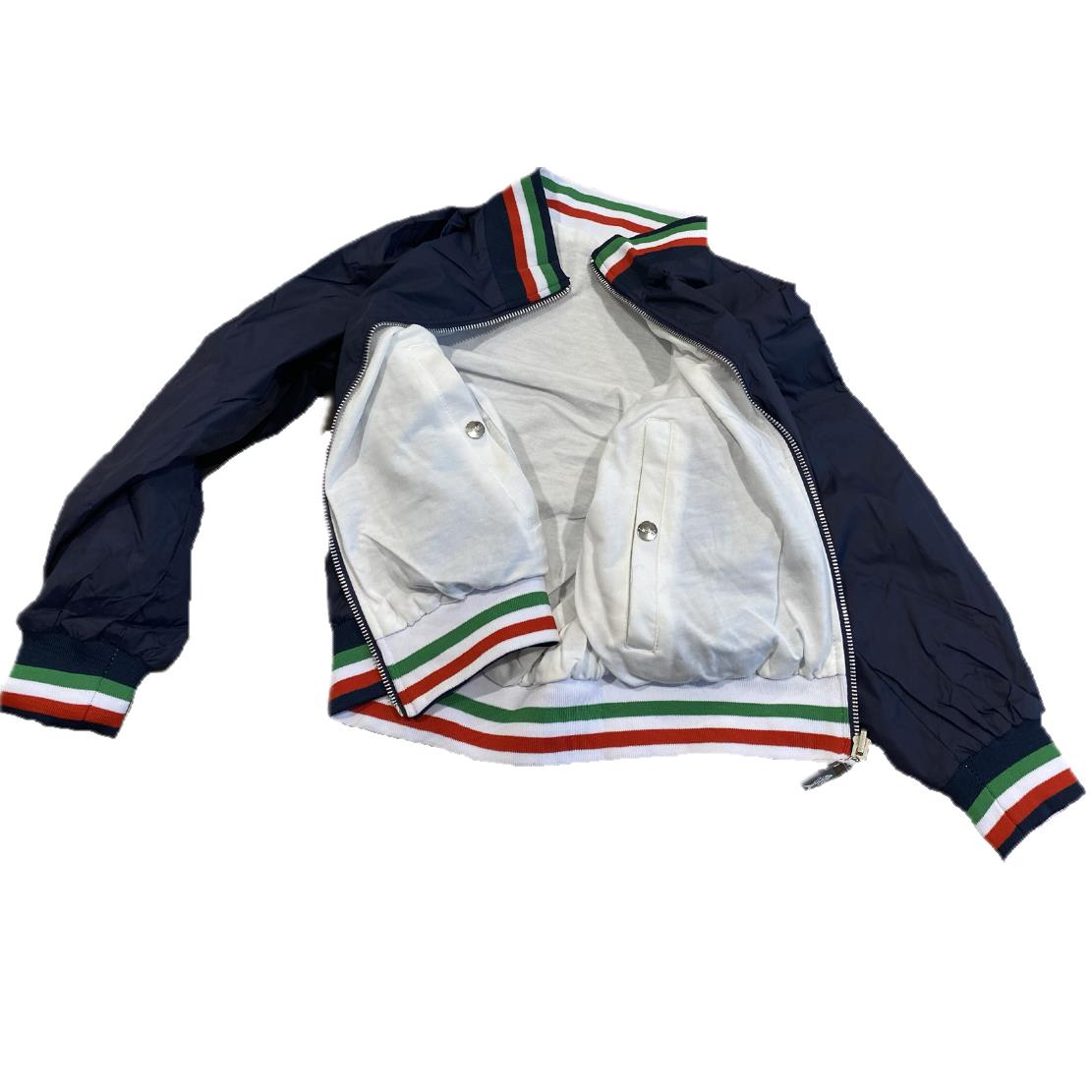 Giacca Ragazzo Imbottita Reversibile ROCKY – Giubbino Junior Tricolore – Personalizzabile – Cod. 01077