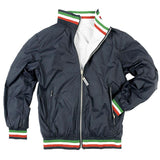 Giacca Ragazzo Imbottita Reversibile ROCKY – Giubbino Junior Tricolore – Personalizzabile – Cod. 01077