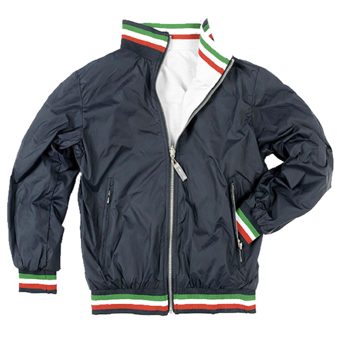 Giacca Ragazzo Imbottita Reversibile ROCKY – Giubbino Junior Tricolore – Personalizzabile – Cod. 01077