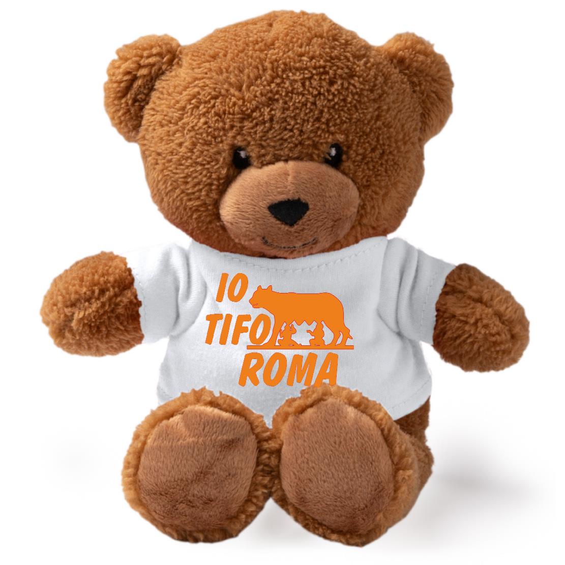 Peluche Orsetto Calcio Squadra del Cuore – Personalizzabile con Nome | Teddy Bear 18 cm PS 33790-001