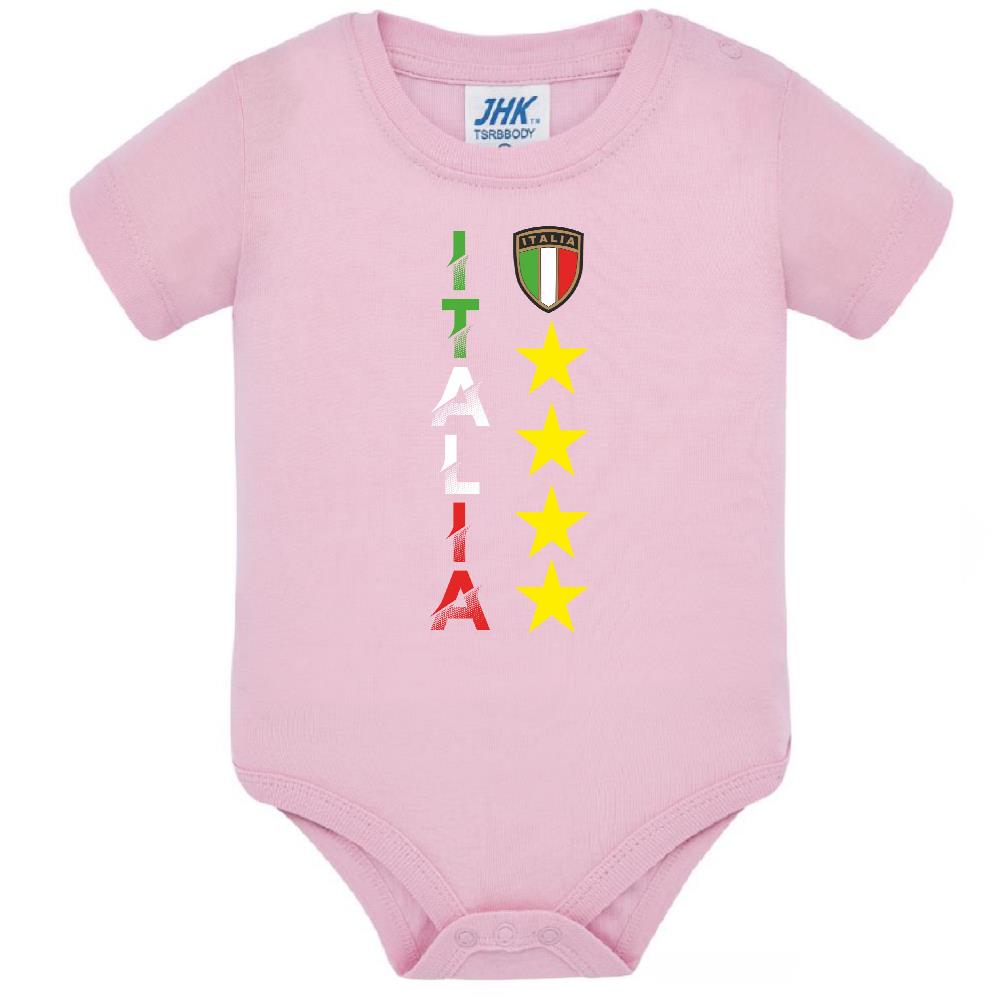 Body Neonato Italia Personalizzabile Con Nome e Numero Calcio Nazionale Italiana  PS 28180-0020