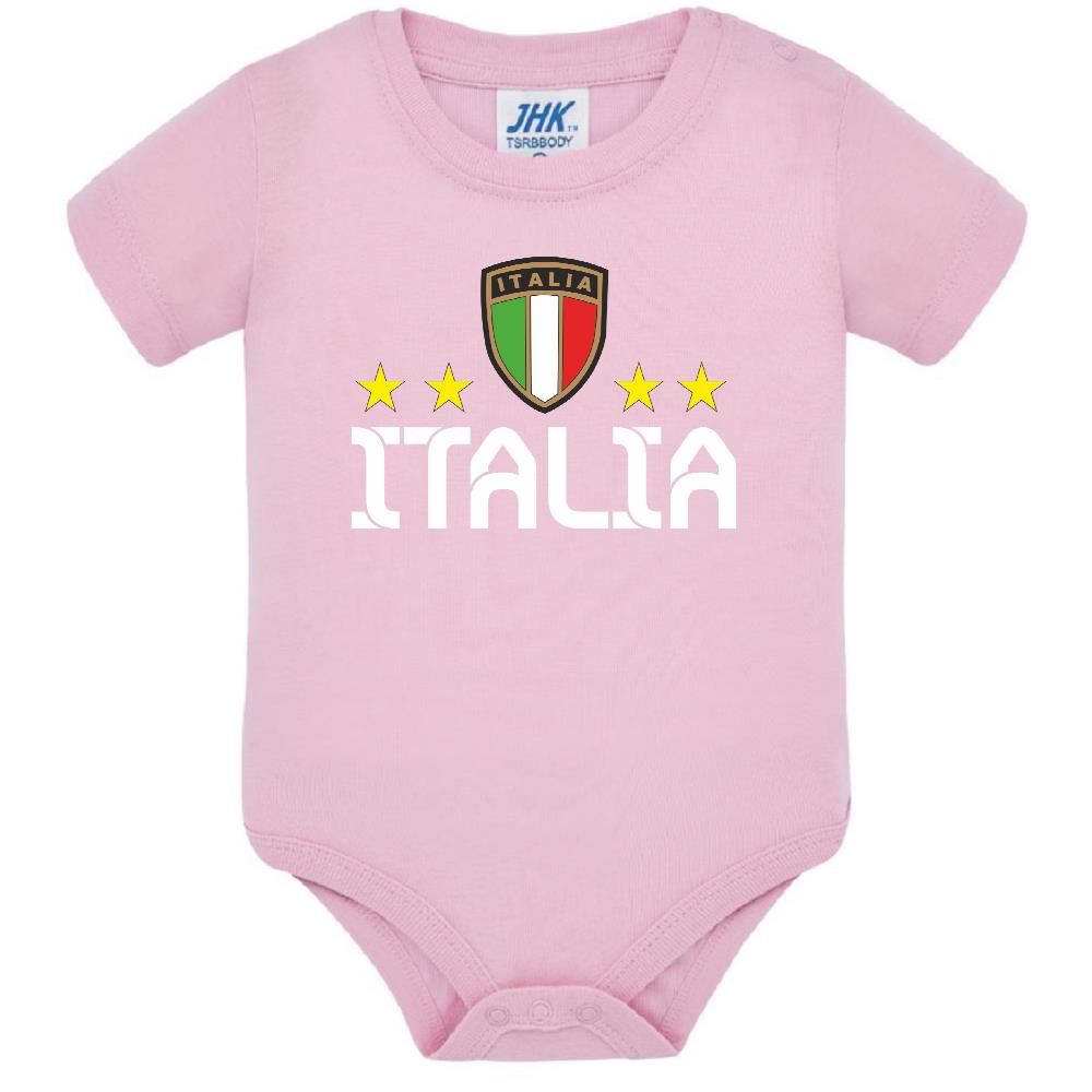 Body Neonato Italia Personalizzabile Con Nome e Numero Nazionale Italiana PS 28180-0019