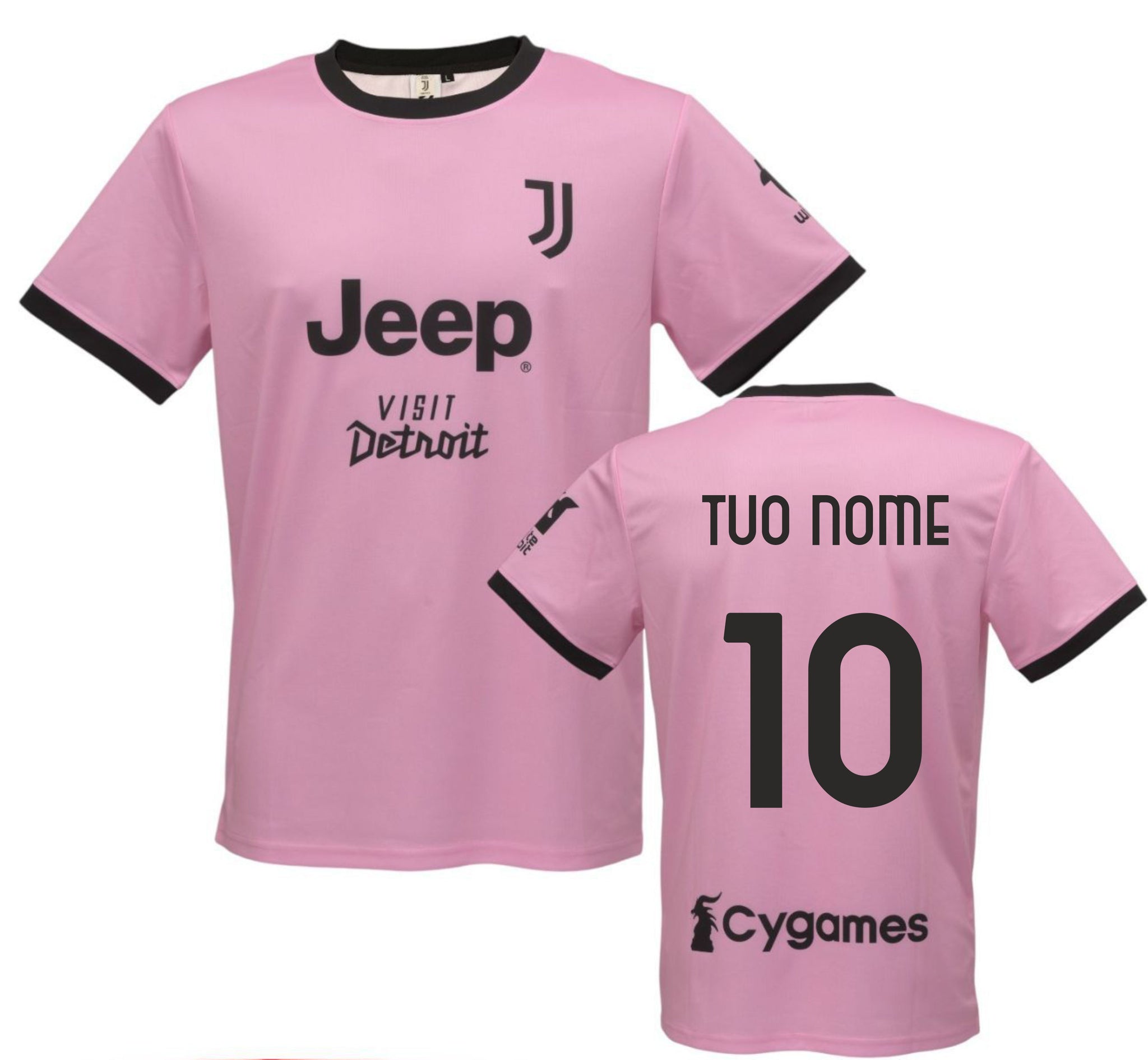 Maglia Calcio Juve Bianco Nera Campionato 26/27 – Replica Ufficiale JUVENTUS FC – Personalizzabile con Nome e Numero | Mod. PS 41410 -26/27