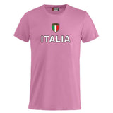 T-Shirt Italia Personalizzabile con Nome e Numero – Cotone – Bambino e Uomo – PS 27431