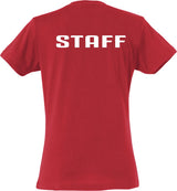 T-Shirt Staff Donna Sciancrata Personalizzabile – Maglietta Manica Lavoro ed Eventi – PS 28870-007 PRS