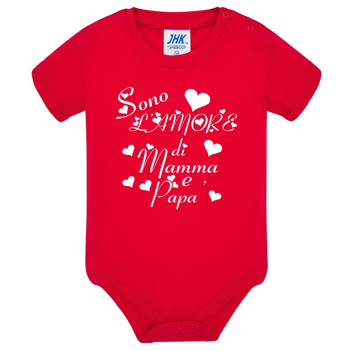 Body Neonato Personalizzato “Sono L’Amore Di Mamma e Papà” Festa della Mamma e Festa del Papà PS 28180-0018