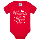 Body Neonato Personalizzato “Sono L’Amore Di Mamma e Papà” Festa della Mamma e Festa del Papà PS 28180-0018