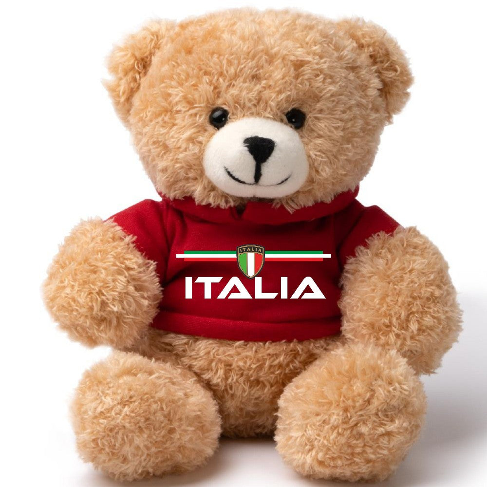 Peluche Orsetto Italia – Personalizzabile con Nome e Numero | Teddy Bear 17 cm PS 33794-A-001