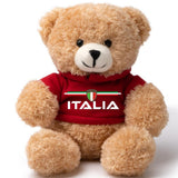 Peluche Orsetto Italia – Personalizzabile con Nome e Numero | Teddy Bear 17 cm PS 33794-A-001