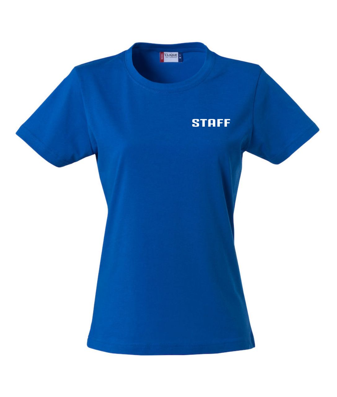 T-Shirt Staff Donna Sciancrata Personalizzabile – Maglietta Manica Lavoro ed Eventi – PS 28870-007 PRS