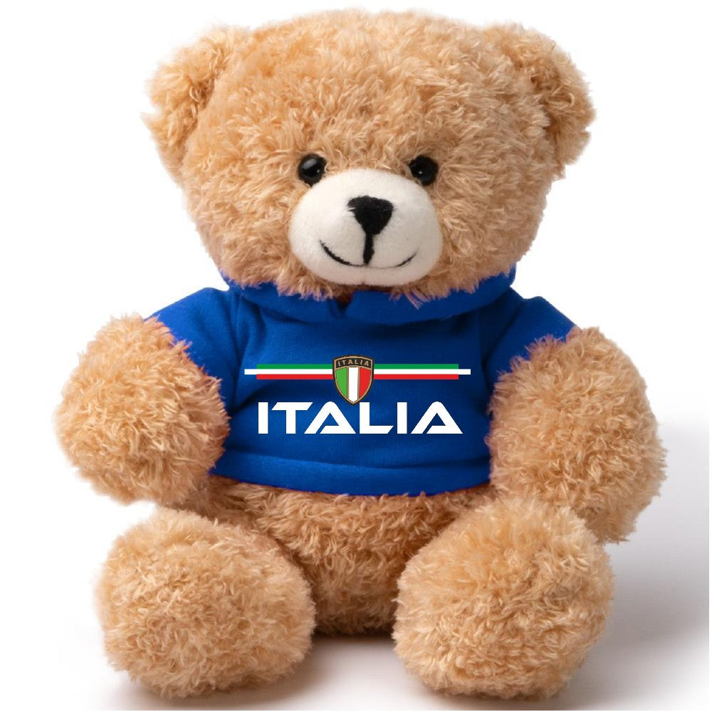 Peluche Orsetto Italia – Personalizzabile con Nome e Numero | Teddy Bear 17 cm PS 33794-A-001