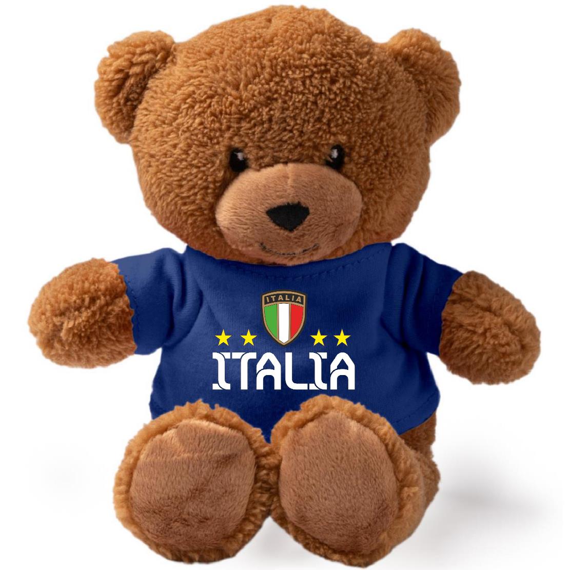Peluche Orsetto ITALIA – Personalizzabile con Nome | Teddy Bear 18 cm PS 33790-003