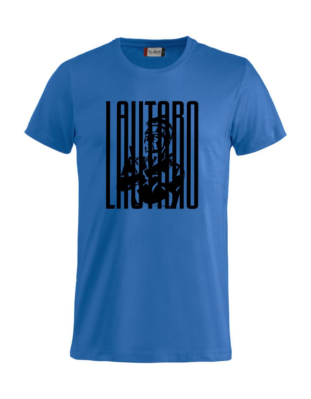 T-Shirt Lautaro Martinez Magliette Tifosi Interisti Maglietta in Cotone Abbigliamento Calcio PS 27431-A033
