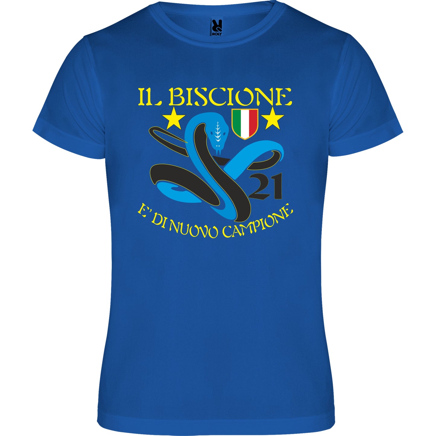 Maglia Tecnica Inter Campioni d’Italia – 21 Scudetti Personalizzabile – PS 27788-INT01 MIX