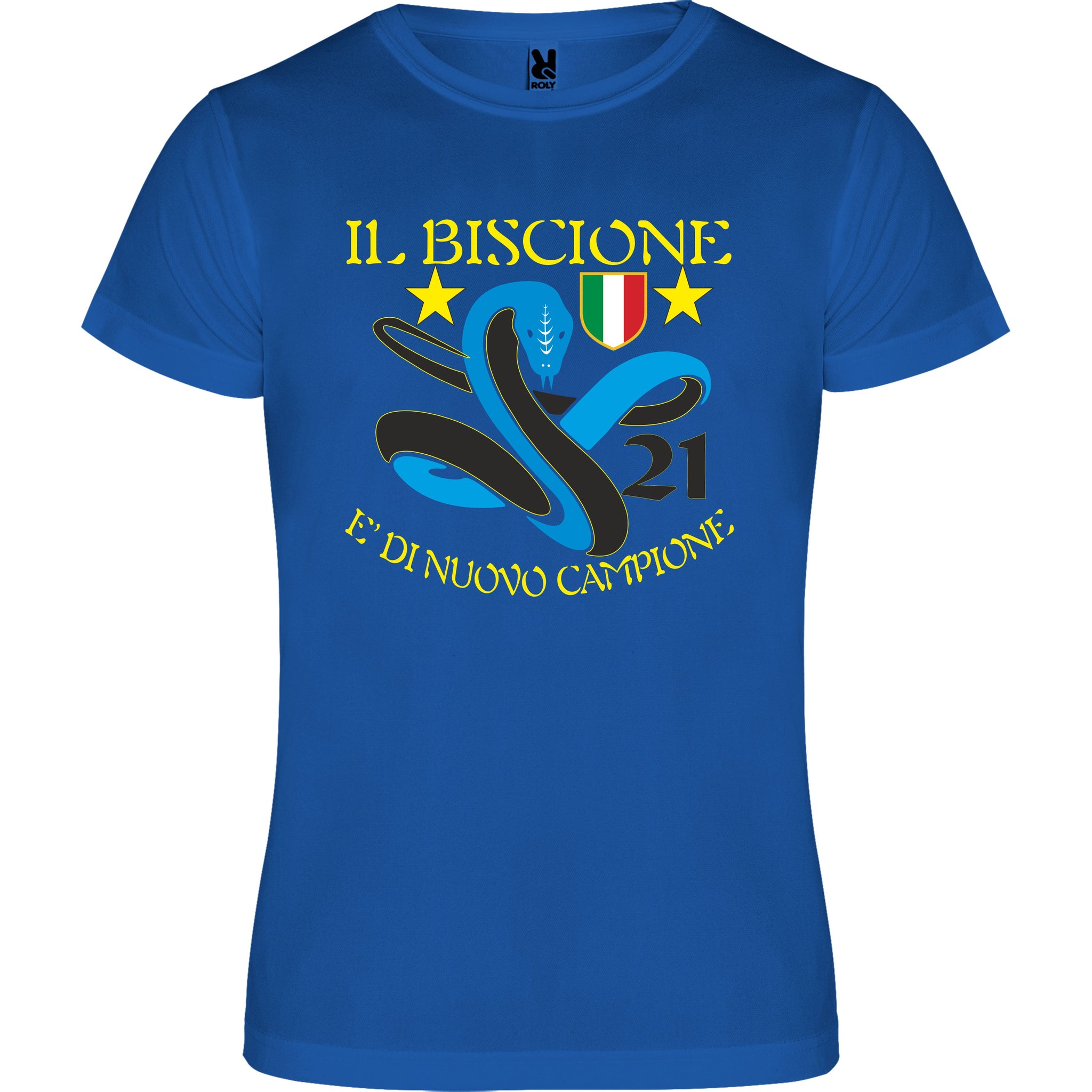 Maglia Tecnica Inter Campioni d’Italia – 21 Scudetti Personalizzabile – PS 27788-INT01 MIX