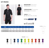 Completo Calcio Zeus Personalizzabile Kit Promo – Maglia, Pantaloncino e Calzettoni – Nome e Numero PS 39723