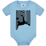 Body Neonato Stile Rovesciata Calcio Personalizzabile Con Nome e Numero 100% Cotone PS 28180-029