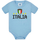 Body Neonato Italia Personalizzabile Con Nome e Numero Nazionale Italiana PS 28180-0019