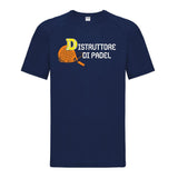 Maglia Tecnica “Distruttore di Padel” T-Shirt Sportiva Maniche Corte Personalizzabile Con Nome PS 37717-001