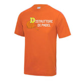 Maglia Tecnica “Distruttore di Padel” T-Shirt Sportiva Maniche Corte Personalizzabile Con Nome PS 37717-001