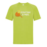 Maglia Tecnica “Distruttore di Padel” T-Shirt Sportiva Maniche Corte Personalizzabile Con Nome PS 37717-001
