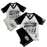Pigiama Corto Juve Logo Storico Uomo Cotone PS 10860