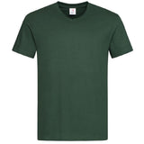 T-Shirt Uomo V-Nek Maglia Manica Corta Collo a V Stedman Maglietta Adulto Unisex Personalizzabile PS 33745