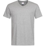 T-Shirt Uomo V-Nek Maglia Manica Corta Collo a V Stedman Maglietta Adulto Unisex Personalizzabile PS 33745