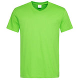 T-Shirt Uomo V-Nek Maglia Manica Corta Collo a V Stedman Maglietta Adulto Unisex Personalizzabile PS 33745