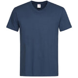T-Shirt Uomo V-Nek Maglia Manica Corta Collo a V Stedman Maglietta Adulto Unisex Personalizzabile PS 33745