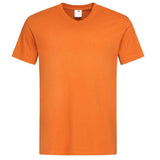 T-Shirt Uomo V-Nek Maglia Manica Corta Collo a V Stedman Maglietta Adulto Unisex Personalizzabile PS 33745