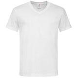 T-Shirt Uomo V-Nek Maglia Manica Corta Collo a V Stedman Maglietta Adulto Unisex Personalizzabile PS 33745