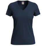 T-Shirt Donna V-Nek Maglia Manica Corta Collo a V Stedman Maglietta Adulto Unisex Personalizzabile PS 33746