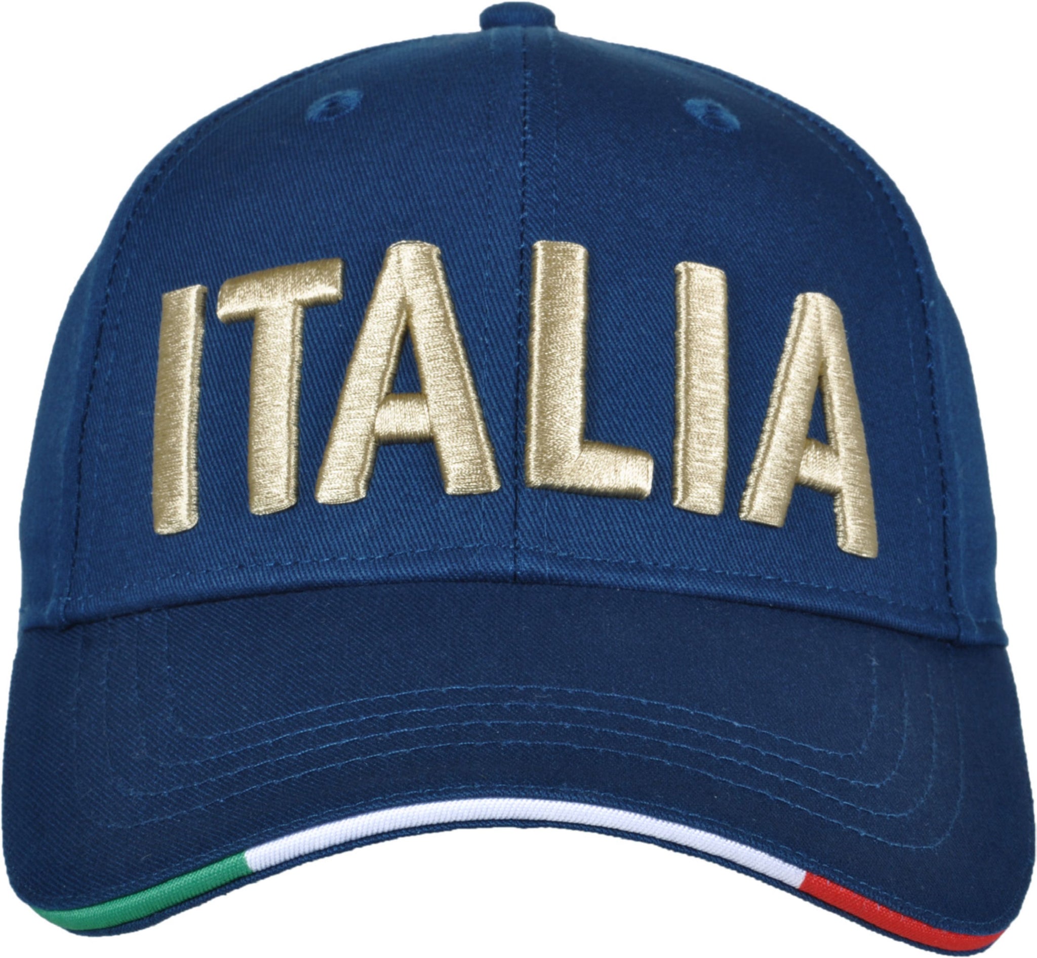 Cappellino Adulto con Visiera Tricolore – Prodotto Ufficiale Italia Nazionale Calcio (FIGC)  PS 05060