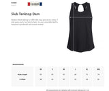 Canotta Donna in Jersey Fiammato Slub Tanktop Lady Personalizzabile PS 37013