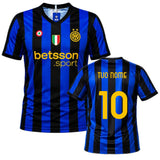 Maglia Calcio Inter Nero Azzurra Campionato 26/27 – Replica Ufficiale FC Internazionale – Personalizzabile con Nome e Numero | Mod. PS 41412-26/27