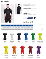 Completo Calcio Zeus Personalizzabile Kit Promo – Maglia, Pantaloncino e Calzettoni – Nome e Numero PS 39723