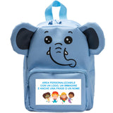 Zaino Bambini a Forma di Animale Personalizzabile – Zainetto Asilo PS 46638
