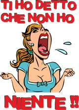 T-Shirt Donna “Ti Ho Detto Che Non Ho Niente” – Maglietta Umoristica – PS 28870-011
