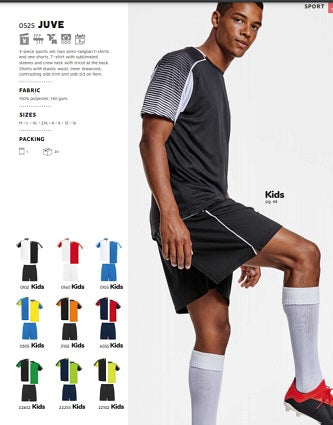 Completo Calcio  – 2 Maglie + 1 Pantaloncino Personalizzabile Nome e Numero – PS 40394 PRS