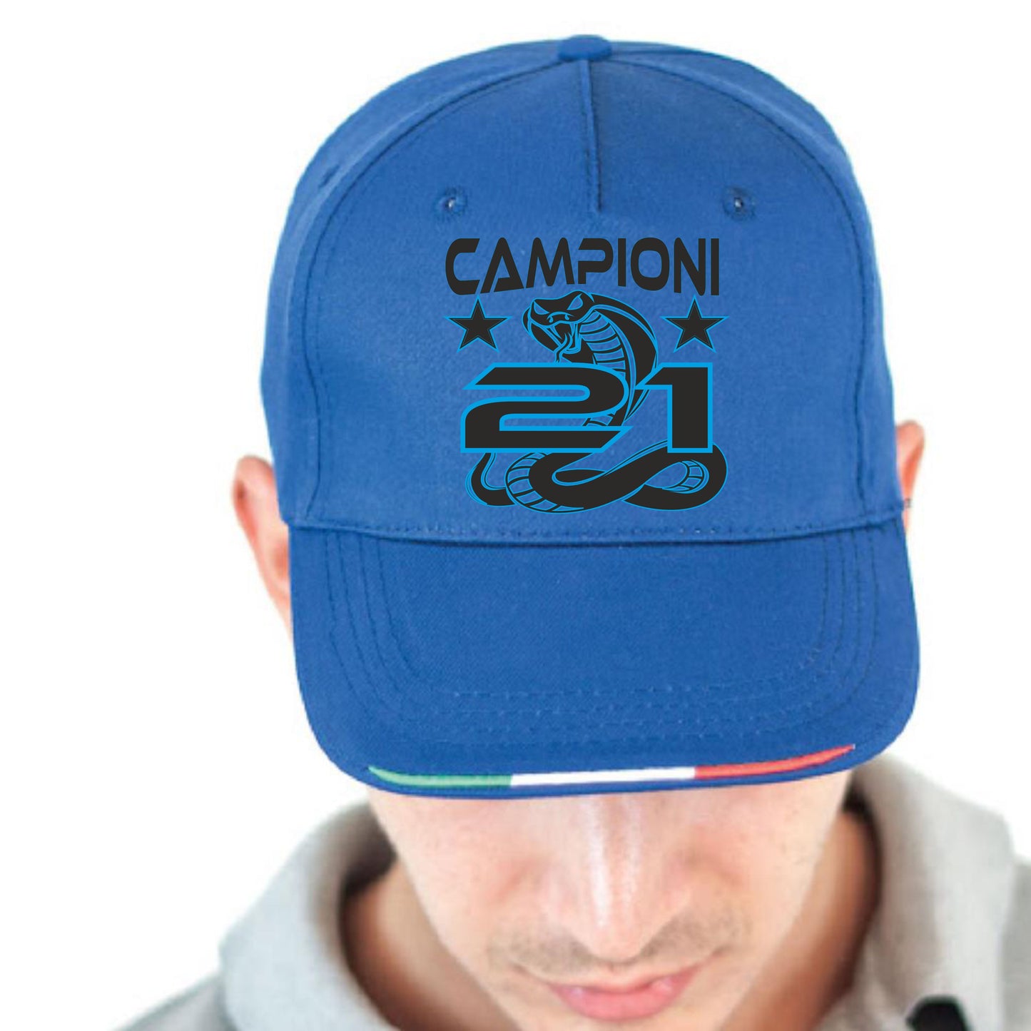 Cappellino Inter Campioni d’Italia 25/26 – 21 Scudetti Seconda Stella – PS 36899-SCDINT