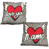 Cuscino “Ti Amo / I Love You” – Idea Regalo San Valentino – 40 x 40 cm – PS 21193