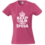 T-Shirt Donna “Keep Calm” – La Sposa / Amica della Sposa / Mamma della Sposa – PS 28870-009 PRS