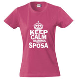 T-Shirt Donna “Keep Calm” – La Sposa / Amica della Sposa / Mamma della Sposa – PS 28870-009 PRS