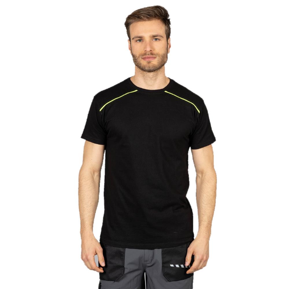 T-Shirt Imperia Linea 4 Stretch – Maglietta Manica Corta con Inserti Fluo – Personalizzabile con Stampa o Ricamo PS 40462 PRS