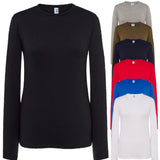 T-Shirt Donna a Manica Lunga JHK Personalizzabile con Stampe PS 36123