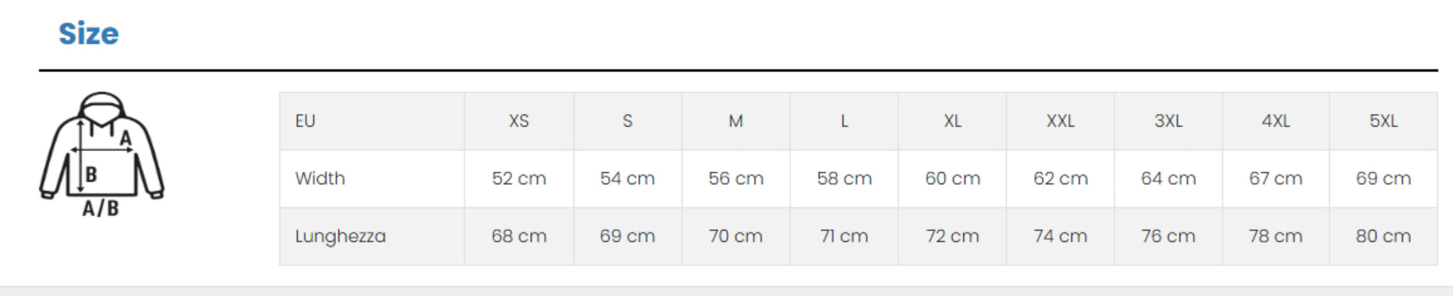 Felpa Adulto con Tasconi e Cappuccio JHK Personalizzabile – PS 32785-BS - PRS