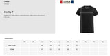 T-Shirt Uomo Derby-T in Cotone Fiammato – Collo e Maniche Taglio Vivo – PS 36977